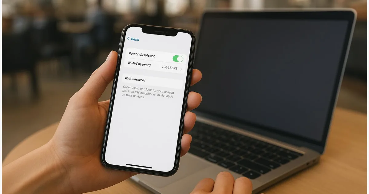 Smartphone-Hotspot einrichten: Internet teilen mit iPhone & Android