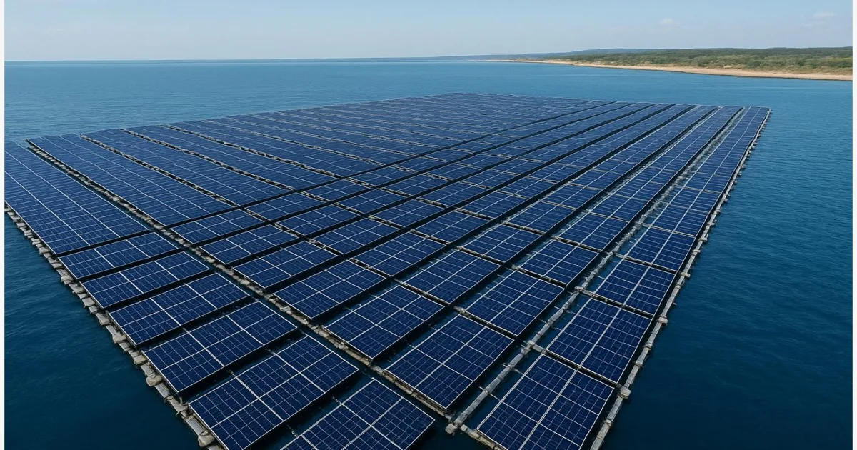 Offshore-Solar & Floating PV: So funktionieren Solaranlagen auf dem Meer