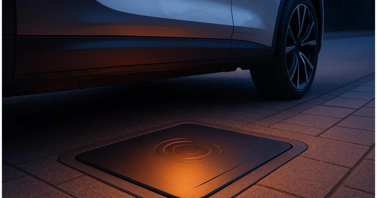 Kabelloses Laden für E‑Autos erklärt: Technik, Kosten und Alltagstauglichkeit