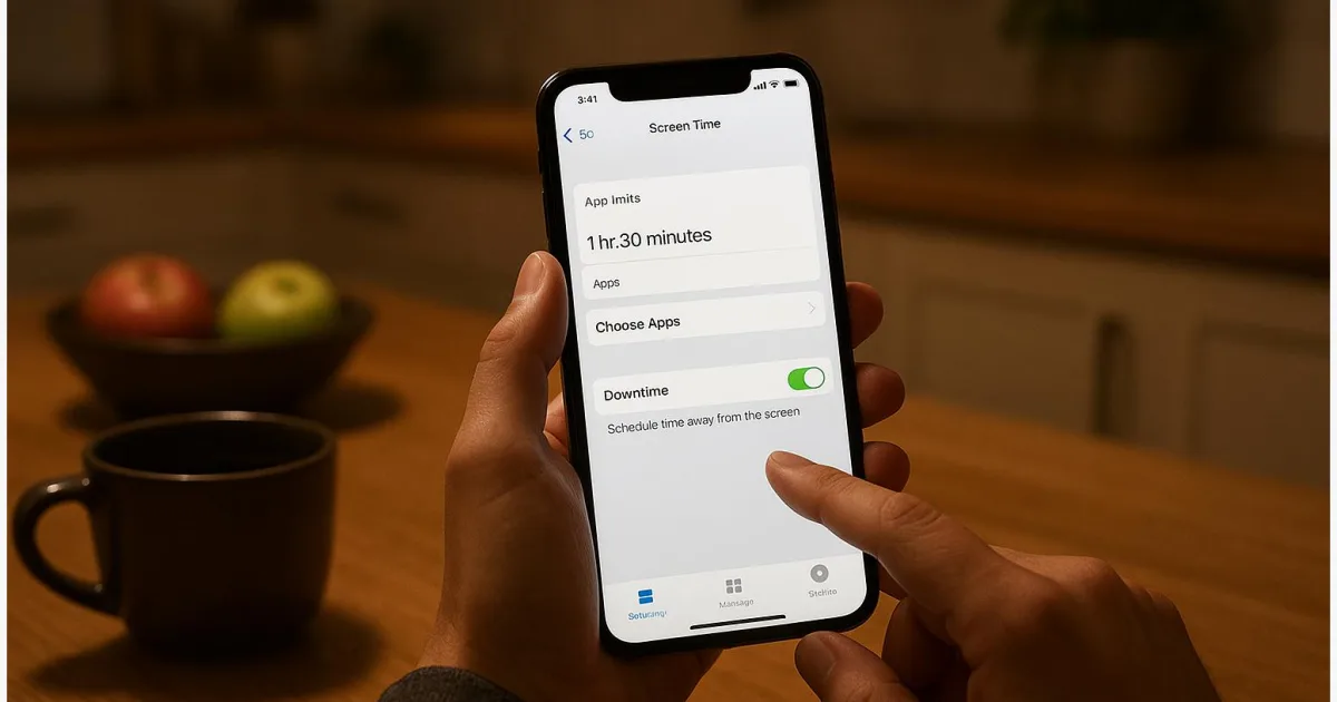 Bildschirmzeit einrichten: App‑Limits & Handy‑Zeit für iPhone und Android