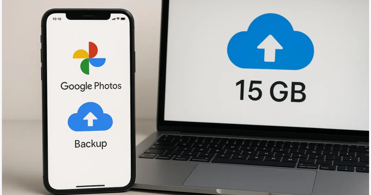 Google Fotos einrichten: Backup aktivieren und Speicherplatz sparen