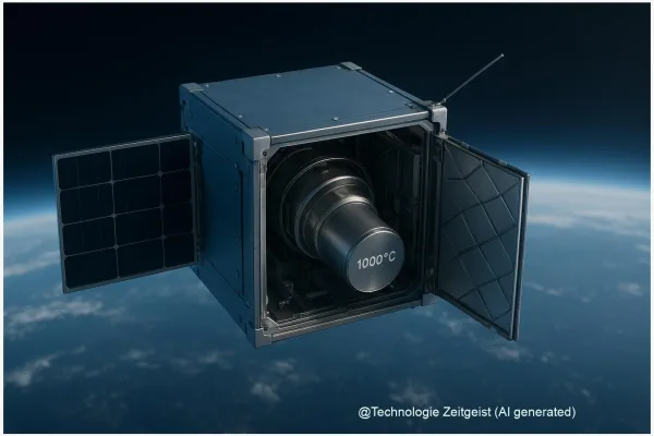 Weltraumfabrik: Warum ein 1.000 °C‑Ofen ins All fliegt