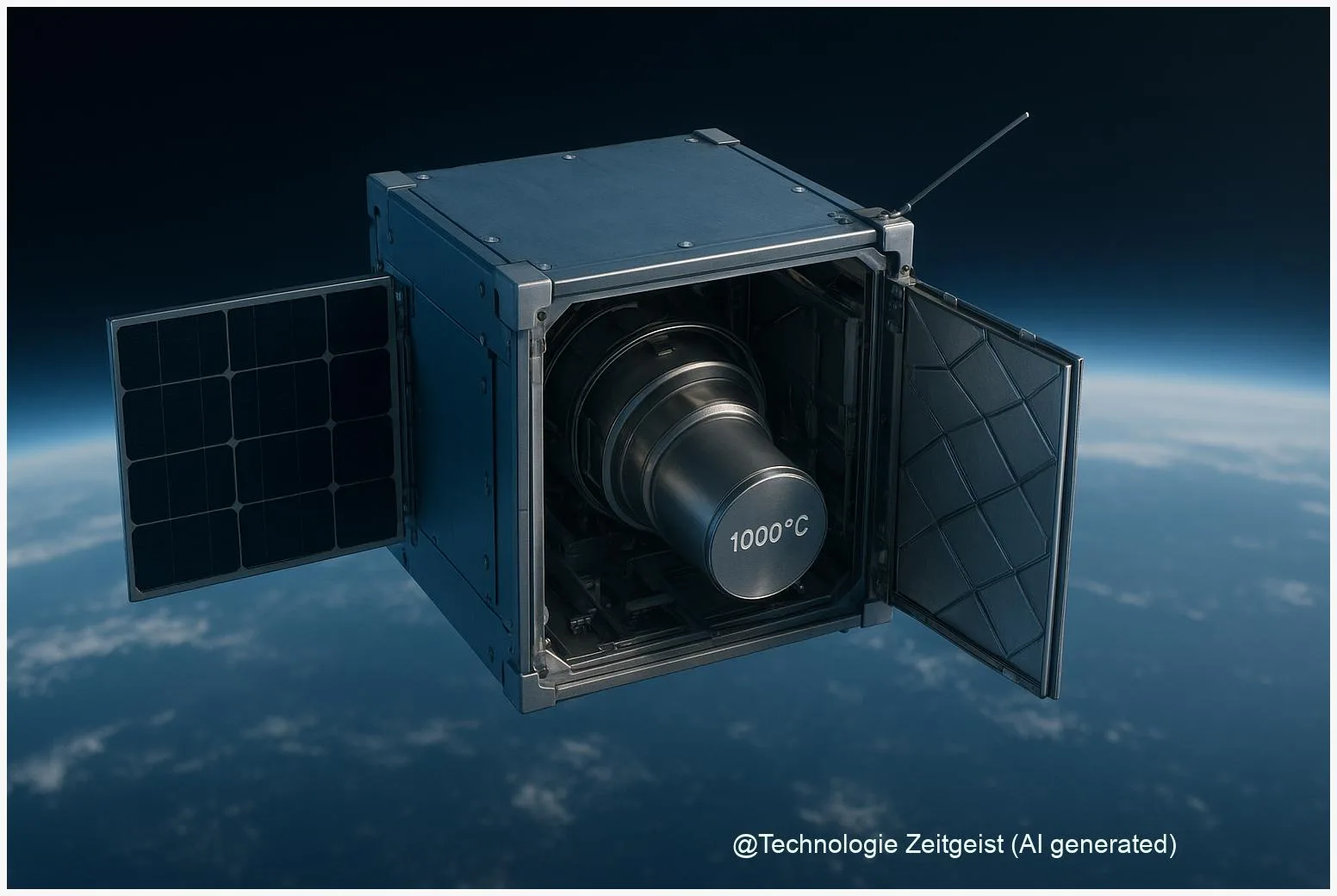 Weltraumfabrik: Warum ein 1.000 °C‑Ofen ins All fliegt