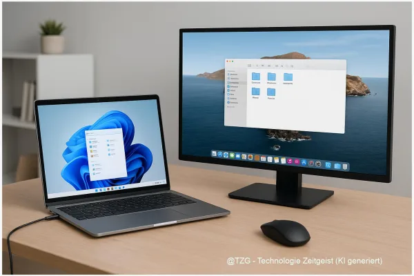 Zweiten Monitor am Laptop einrichten: Windows 11 & macOS Schritt für Schritt
