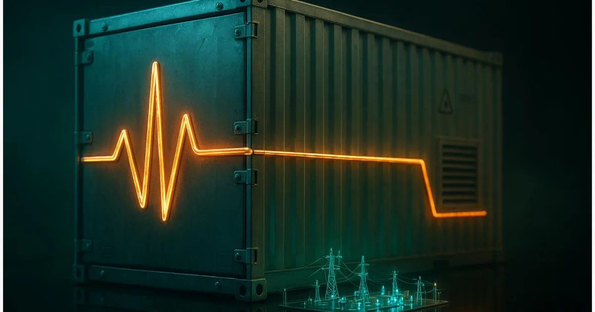 Große Batteriespeicher: Warum 1,2 GW jetzt ein Signal sind