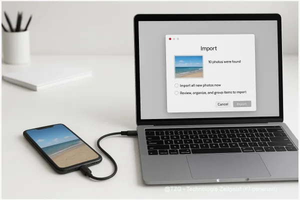 Fotos vom iPhone/Android auf PC oder Mac übertragen – Schritt für Schritt
