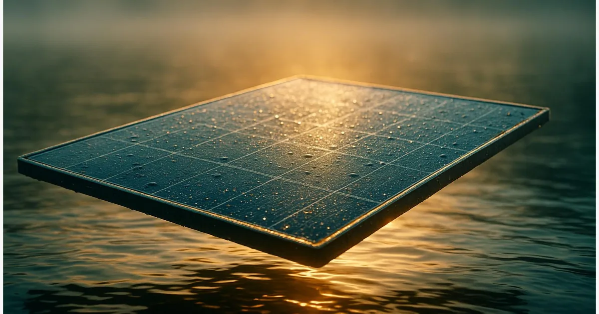 Schwimmende Solarparks: Wie Tracker mehr Strom holen