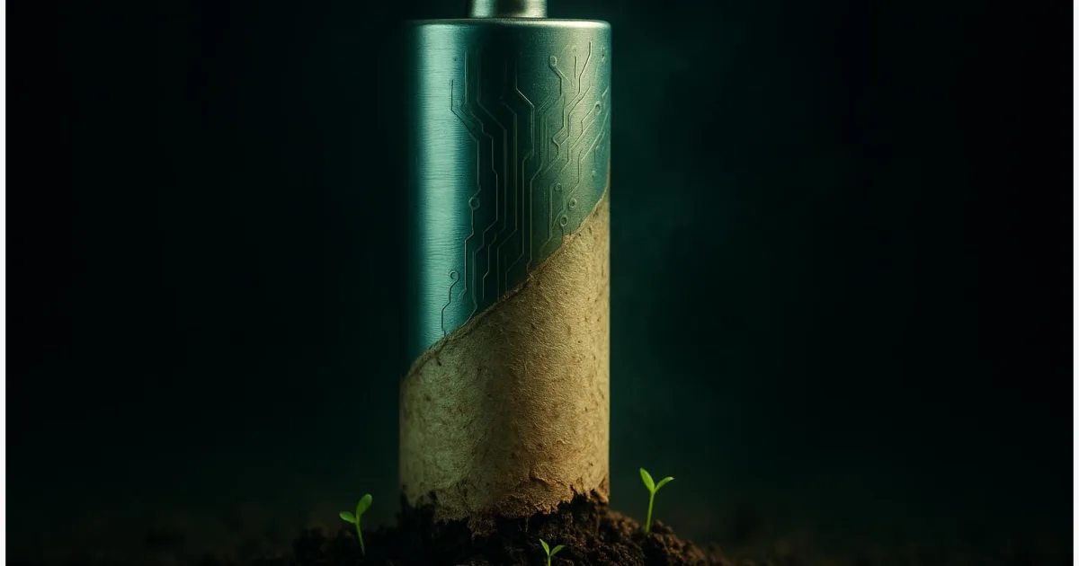 Kompostierbare E‑Auto‑Batterie: Was daran wirklich dran ist