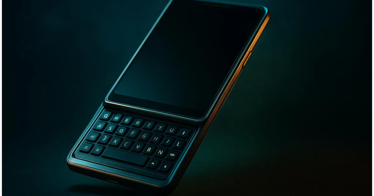 Tastatur‑Smartphones: Warum die BlackBerry‑Idee zurückkommt
