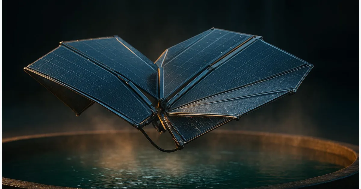 Solar auf Klärwerken: Warum faltbare PV jetzt spannend wird