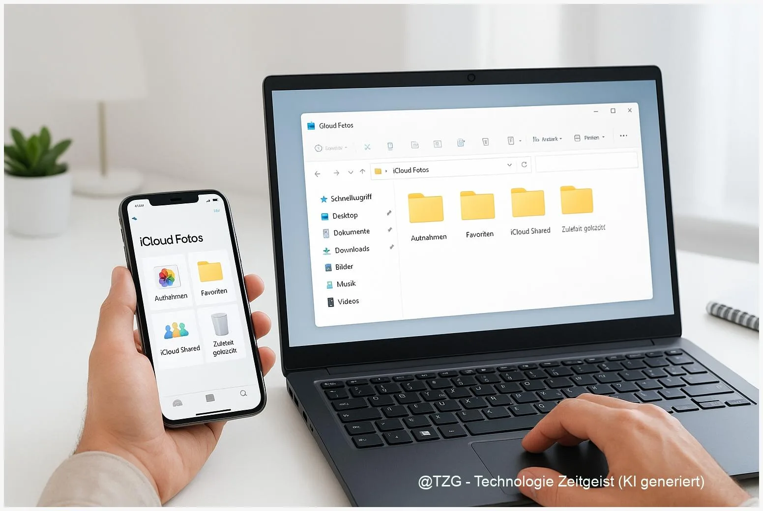 iCloud Fotos einrichten: Backup aktivieren, Speicher sparen & PC-Download