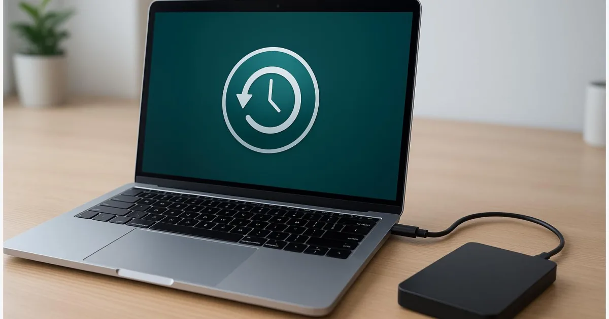 Time Machine einrichten: Mac-Backup auf externe Festplatte (Schritt für Schritt)