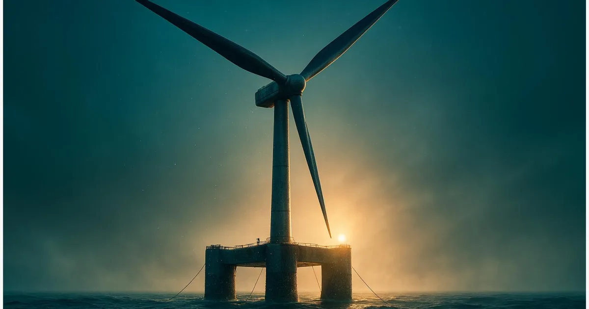 Schwimmender Windpark: Warum Offshore‑Wind jetzt weiter rausgeht