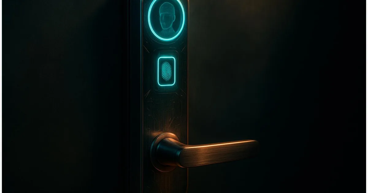 Biometrische Smart Locks: So ändern Gesicht & Hand die Haustür