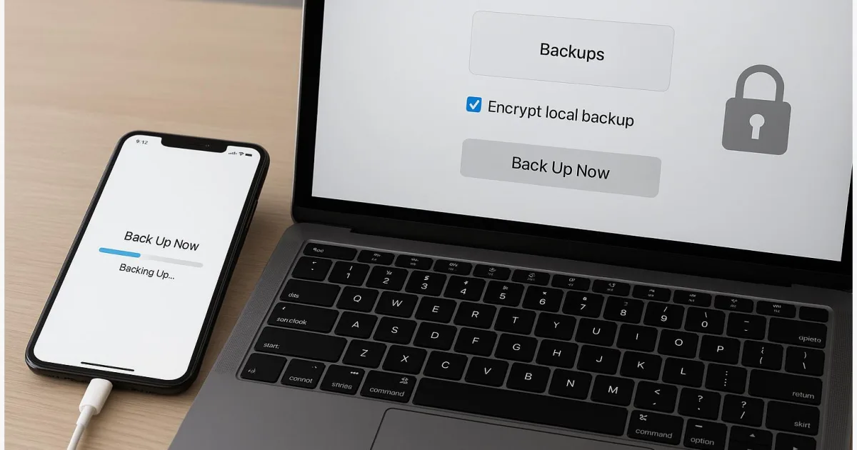 iPhone-Backup auf PC oder Mac erstellen und verschlüsseln – Schritt für Schritt