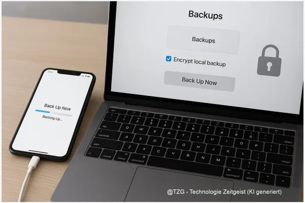 iPhone-Backup auf PC oder Mac erstellen und verschlüsseln – Schritt für Schritt