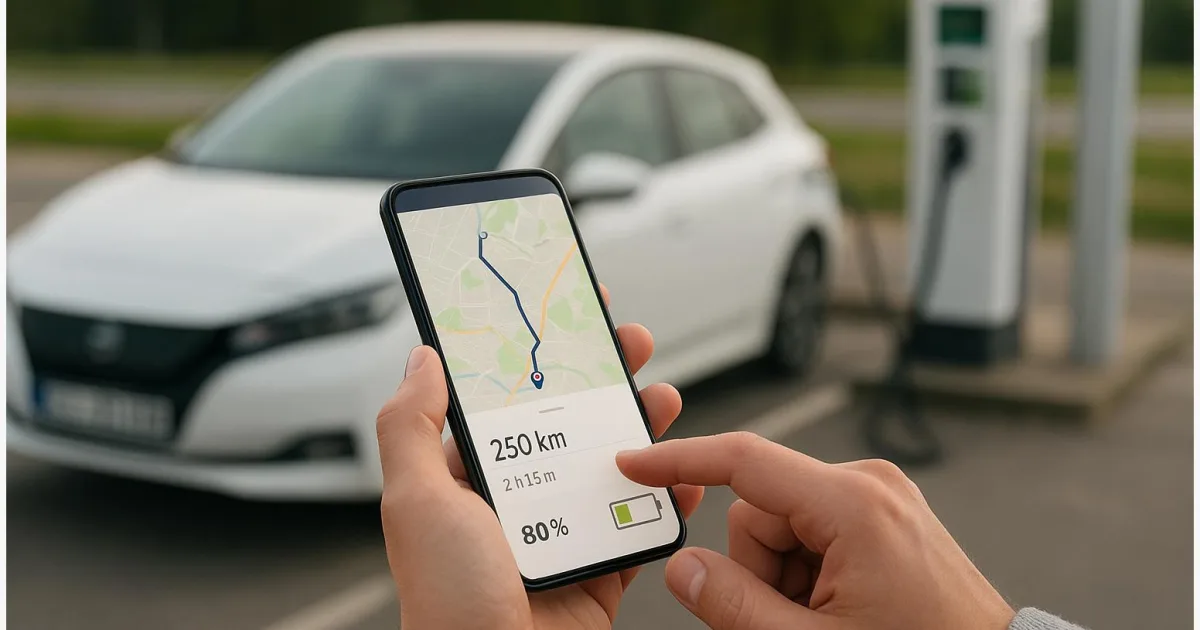 E‑Auto‑Routenplanung Schritt für Schritt: Ladestopps finden & Ladezeit berechnen