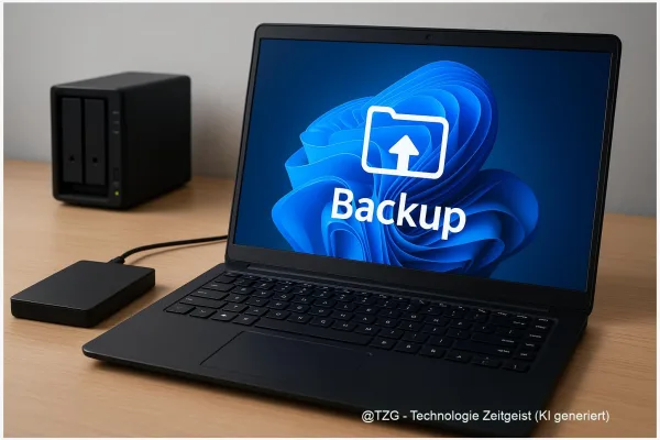Windows 11 Backup einrichten: Dateien automatisch sichern (Festplatte/NAS)