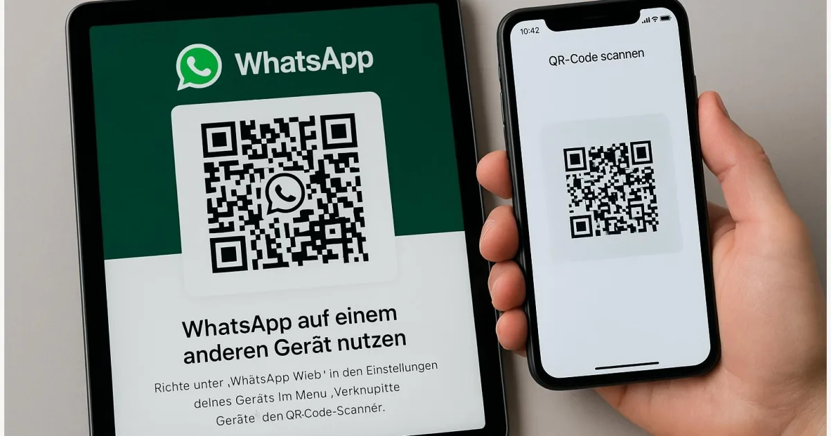 WhatsApp auf zwei Geräten nutzen: Zweites Handy oder Tablet einrichten