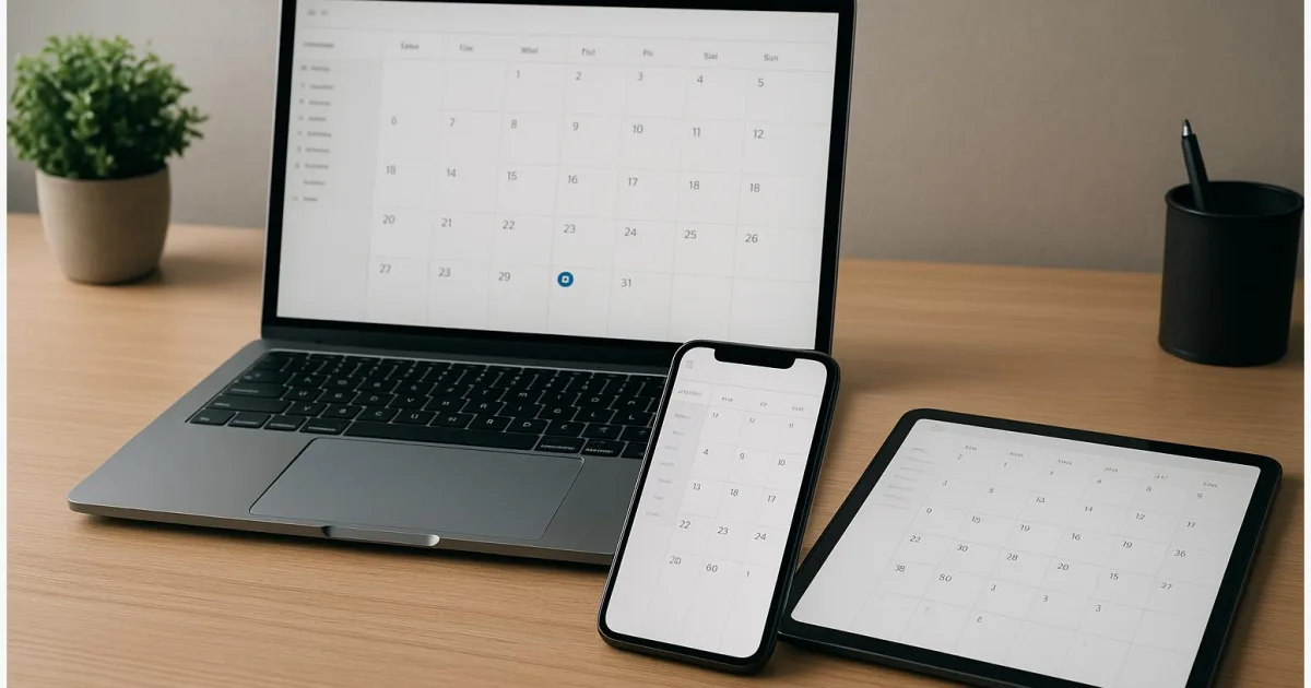 Kalender synchronisieren: Google, iCloud & Outlook auf Handy und PC