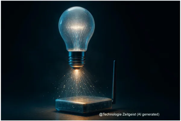 Li‑Fi: Wie Licht dein WLAN schneller und sicherer machen kann