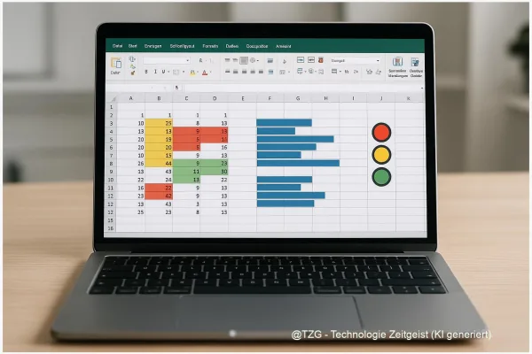 Excel: Bedingte Formatierung nutzen – Regeln, Farben & Duplikate