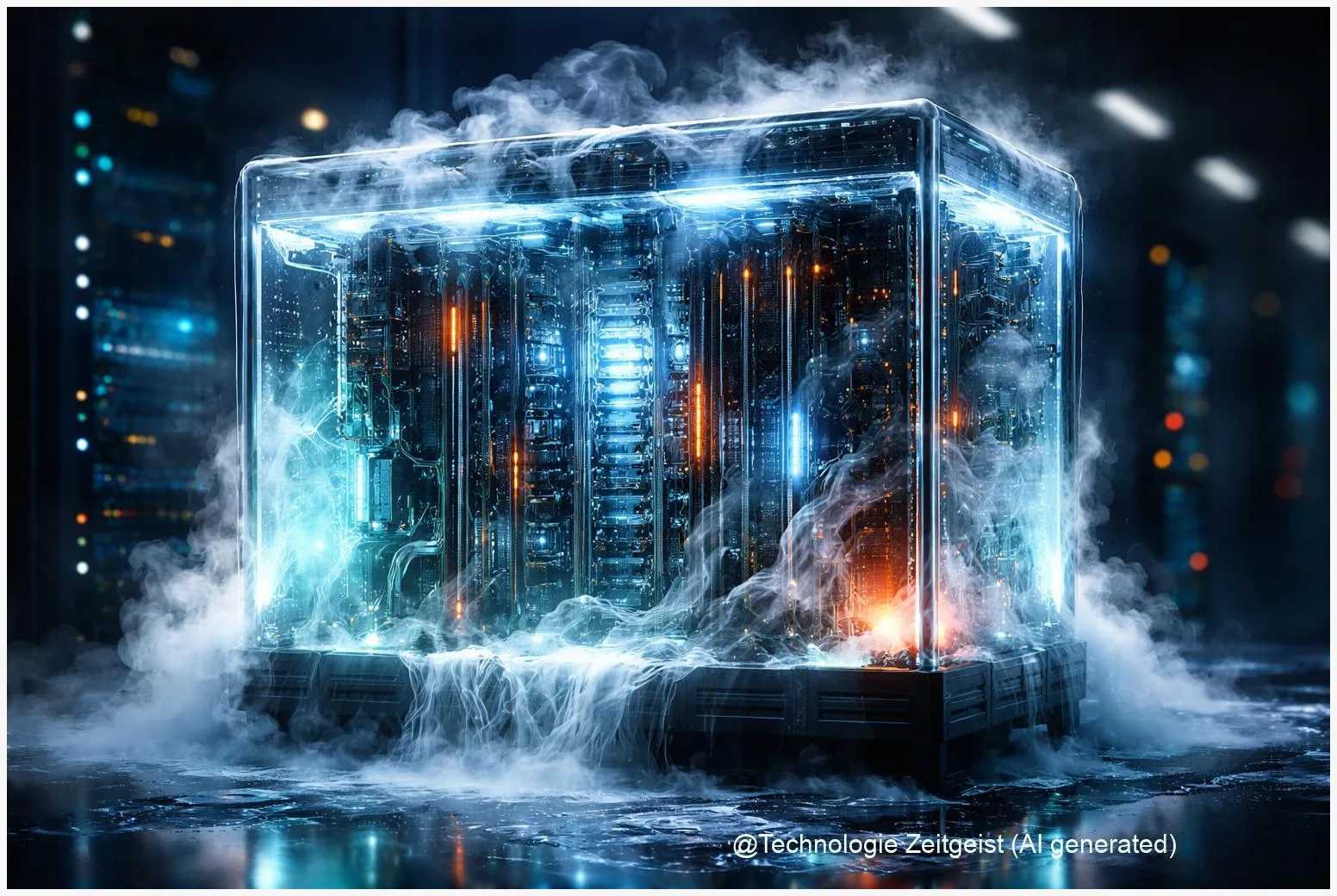 Supercomputer im Eis: Warum KI-Rechenzentren kälter werden