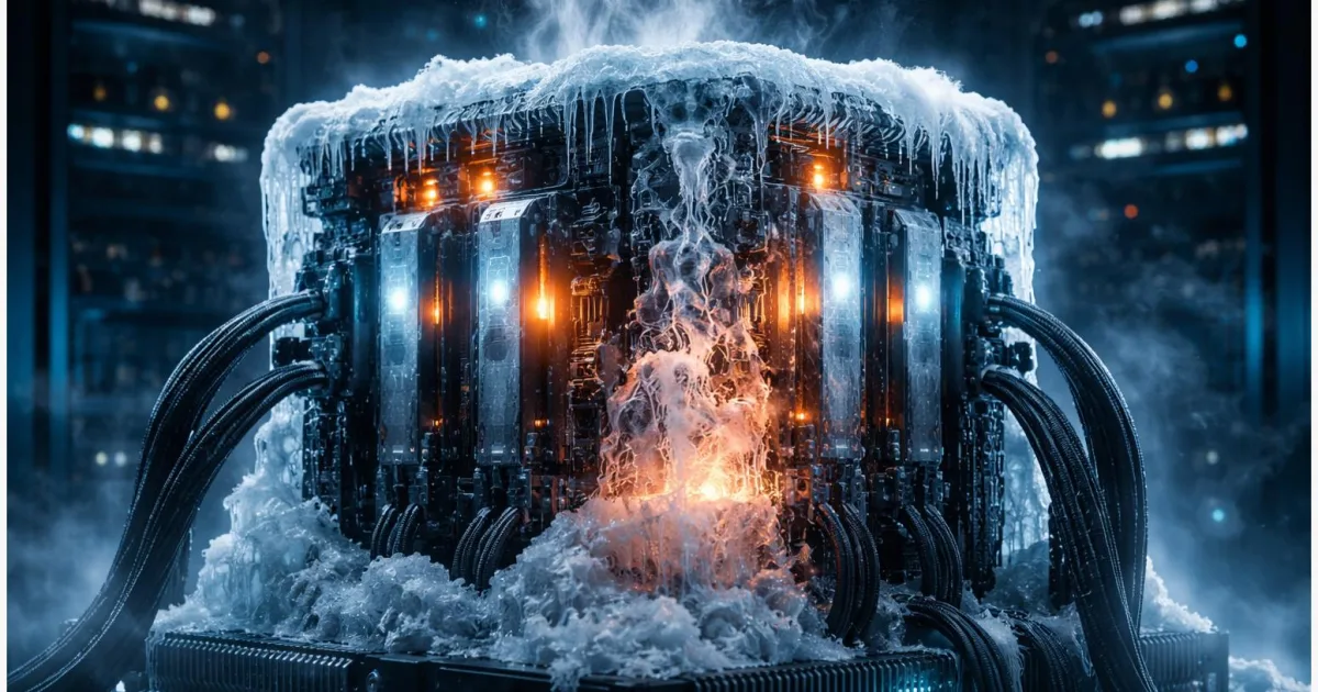 Supercomputer im Eiskeller: Warum KI-Rechenzentren frieren