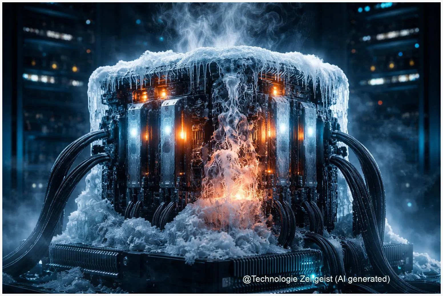 Supercomputer im Eiskeller: Warum KI-Rechenzentren frieren