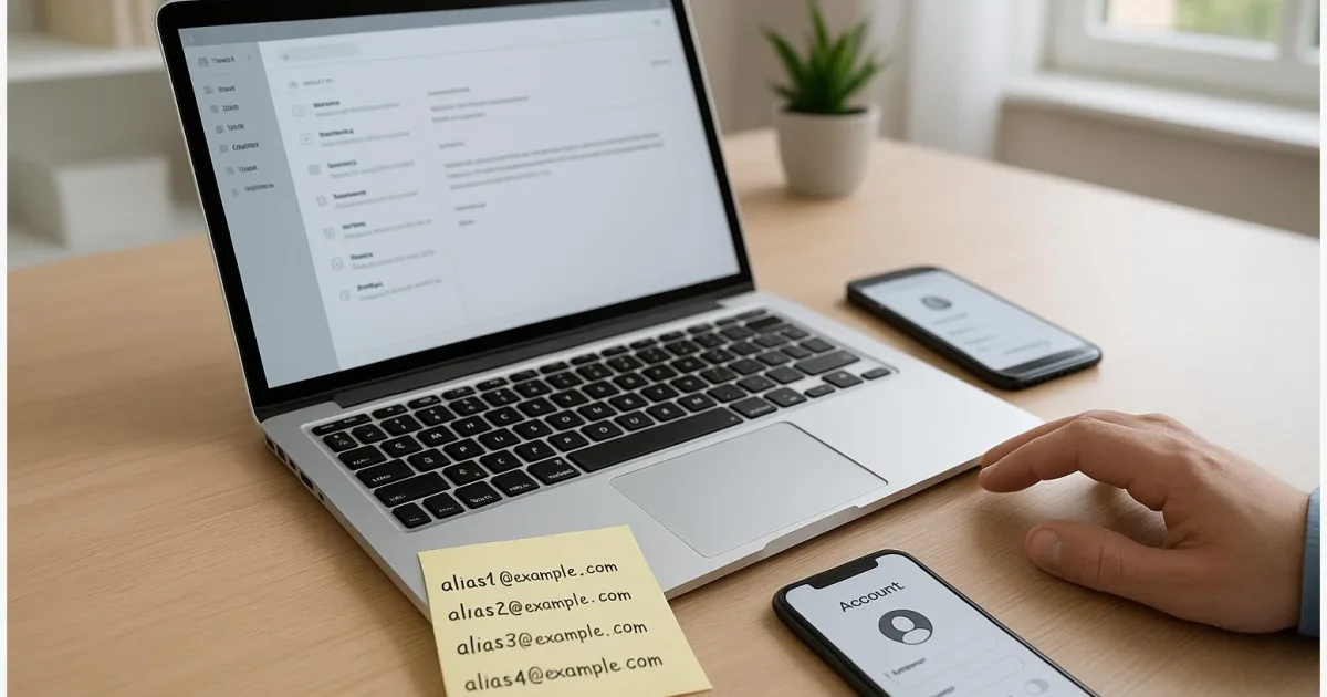 E‑Mail‑Aliase einrichten: So schützt du dich vor Spam (iCloud, Gmail, Outlook)
