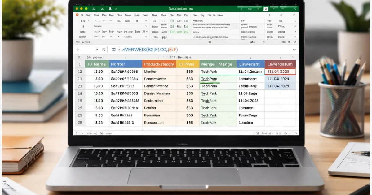 Excel XVERWEIS: So suchst du Werte in Tabellen (Schritt für Schritt)