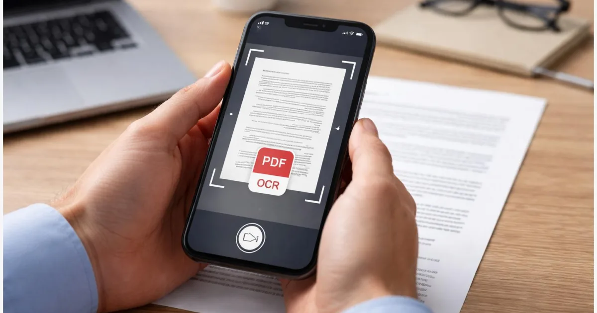 Dokumente scannen mit dem Handy: PDF mit OCR (iPhone & Android)