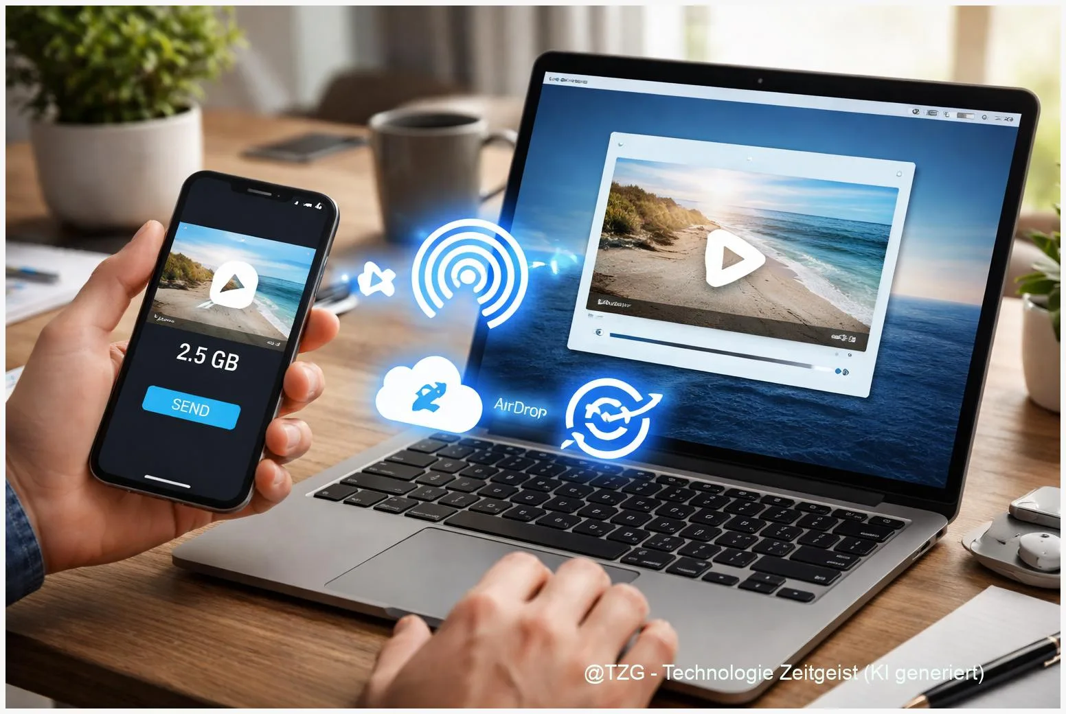 So sendest du große Dateien ohne Qualitätsverlust (iPhone, Android, Windows, Mac)