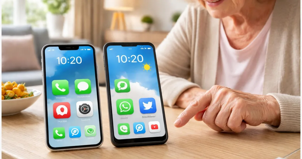 iPhone & Android seniorenfreundlich einrichten: große Schrift, klare Bedienung