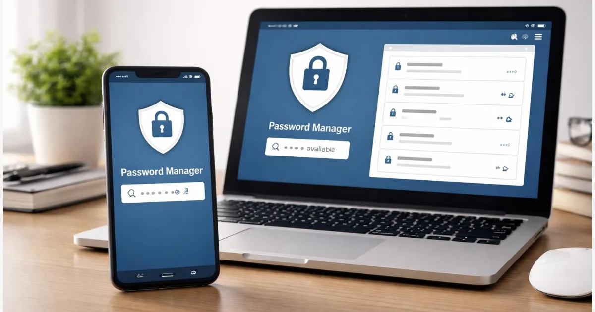 Passwortmanager einrichten: sicher speichern und auf Handy & PC syncen
