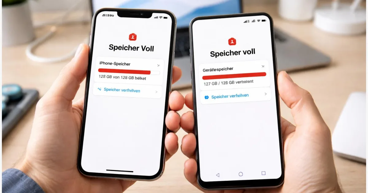 iPhone/Android: Speicher voll? So machst du Platz – Schritt für Schritt