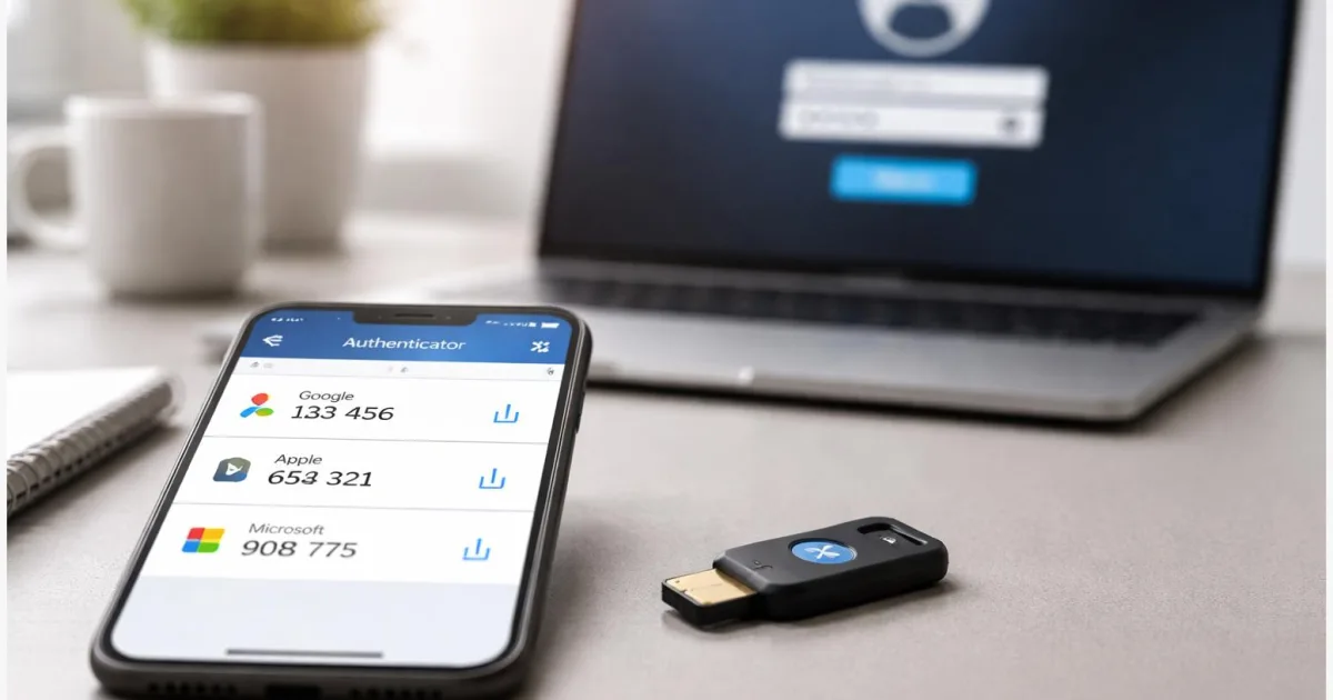 2FA einrichten: Zwei‑Faktor‑Authentifizierung für Google, Apple & Microsoft