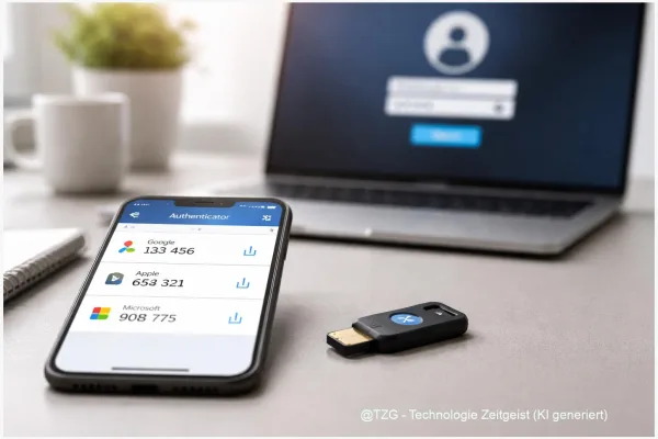 2FA einrichten: Zwei‑Faktor‑Authentifizierung für Google, Apple & Microsoft