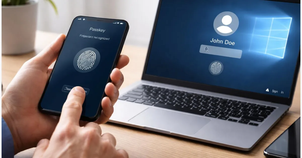 Passkeys einrichten: Ohne Passwort anmelden auf iPhone, Android & Windows
