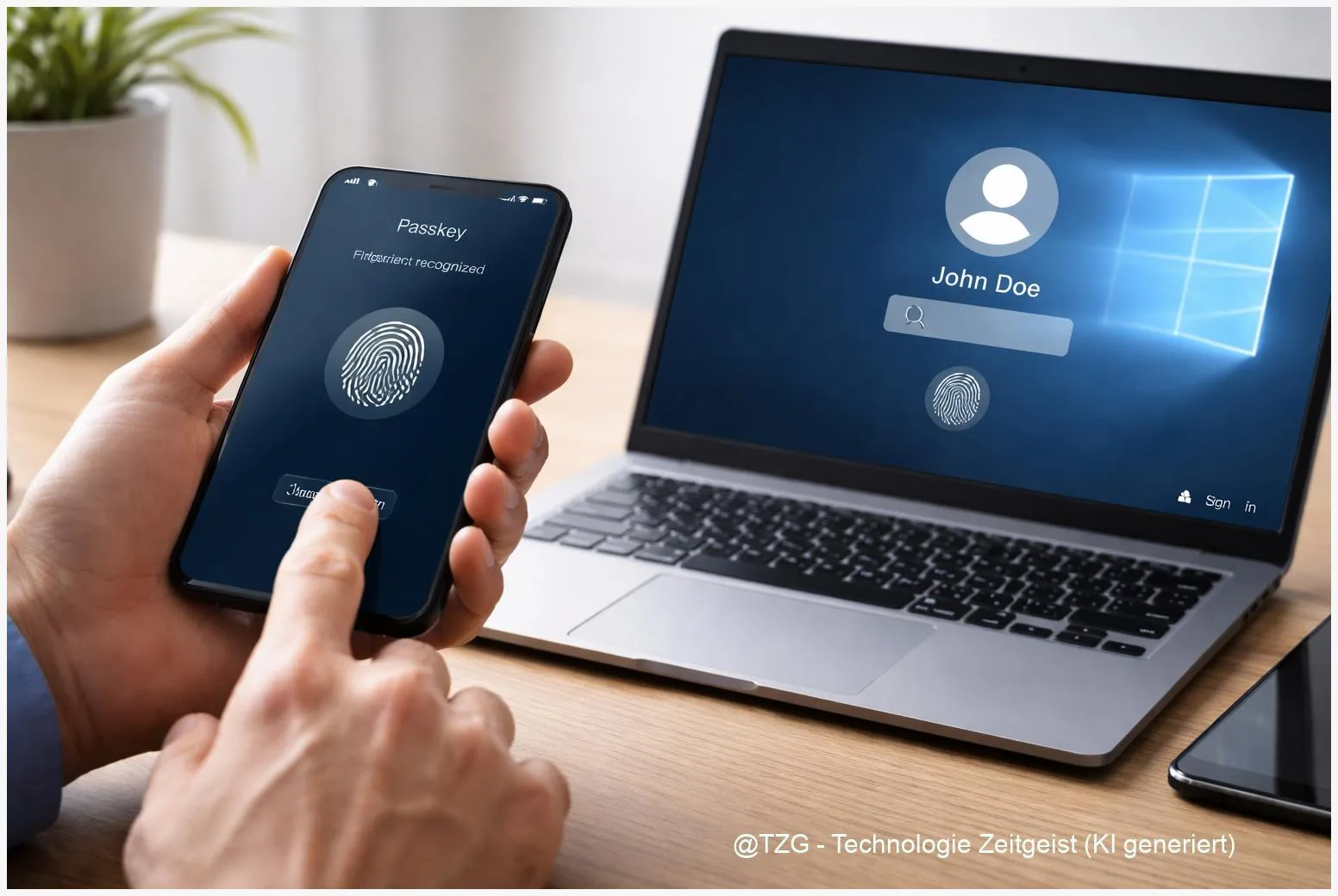 Passkeys einrichten: Ohne Passwort anmelden auf iPhone, Android & Windows
