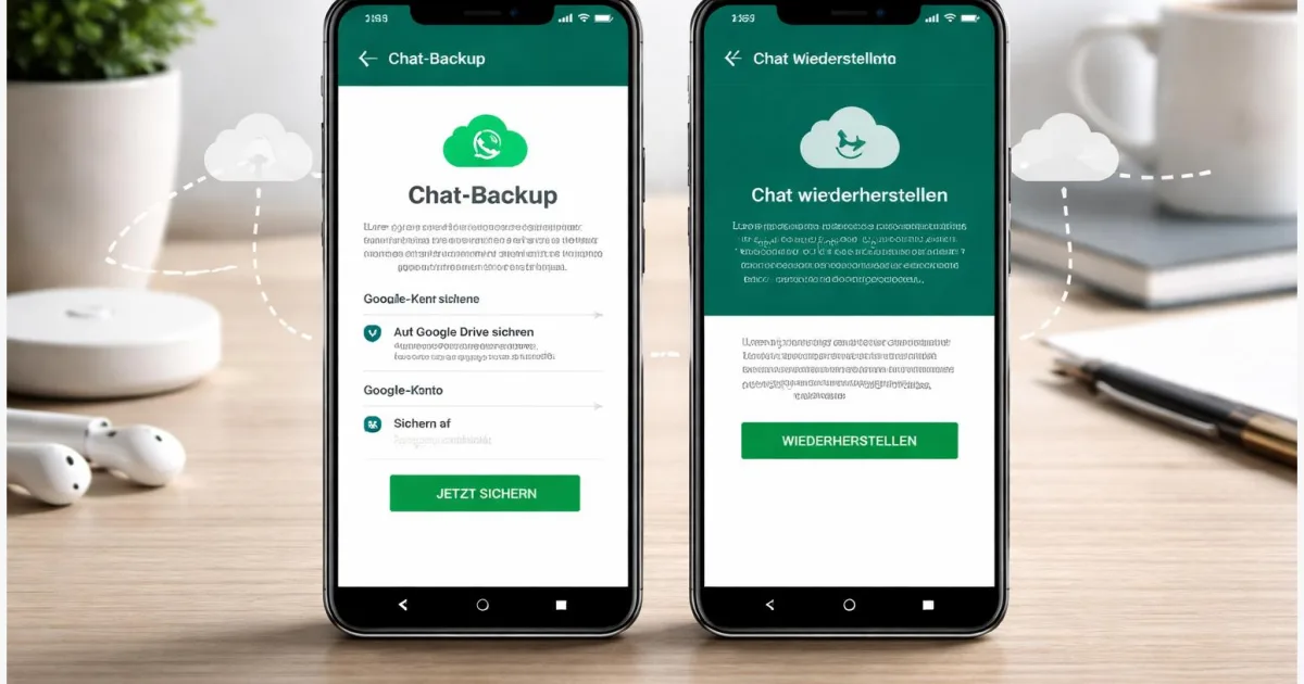 WhatsApp-Backup erstellen & wiederherstellen: Chats aufs neue Handy übertragen