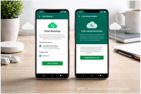 WhatsApp-Backup erstellen & wiederherstellen: Chats aufs neue Handy übertragen
