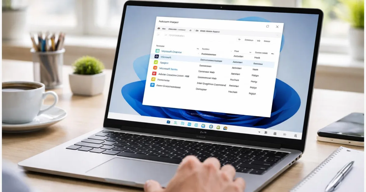 Windows 11 schneller machen: Autostart-Programme deaktivieren