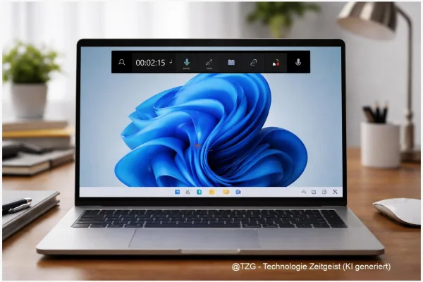 Windows 11 Bildschirmaufnahme erstellen: Bildschirm mit Ton aufnehmen