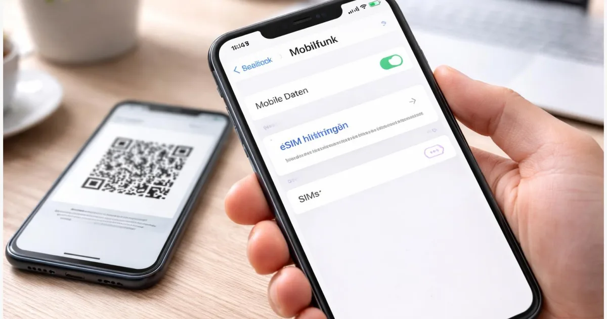 eSIM einrichten und auf neues Handy übertragen: iPhone & Android