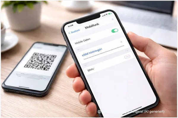 eSIM einrichten und auf neues Handy übertragen: iPhone & Android