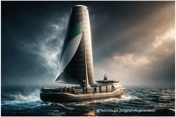 Windantrieb für Schiffe: Warum Segel-Technik gerade ein Comeback feiert