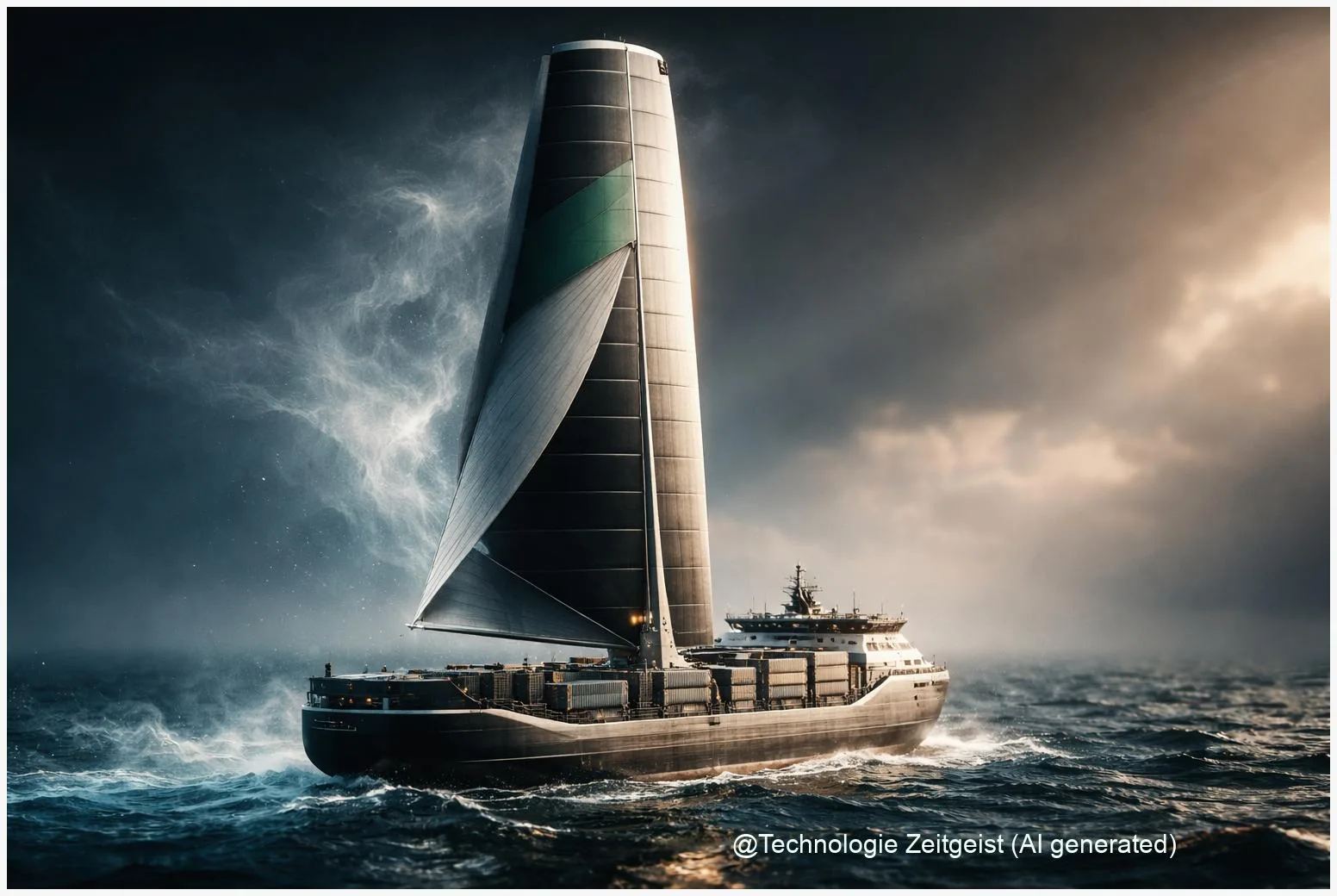 Windantrieb für Schiffe: Warum Segel-Technik gerade ein Comeback feiert