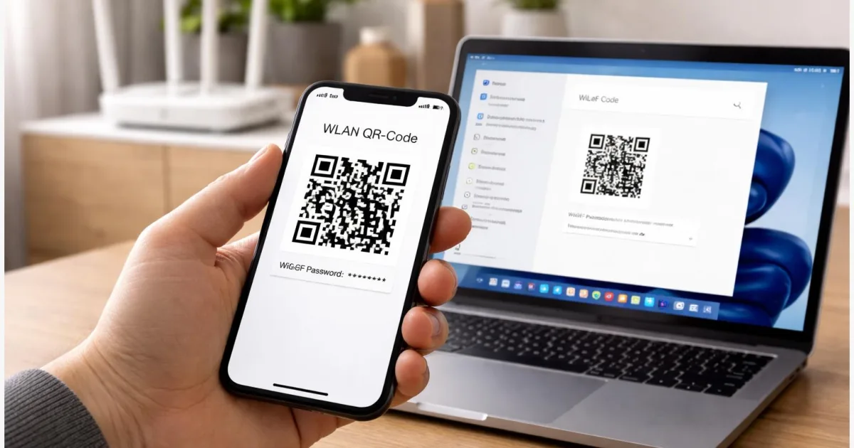 WLAN-Passwort anzeigen & teilen: iPhone, Android, Windows 11 und macOS