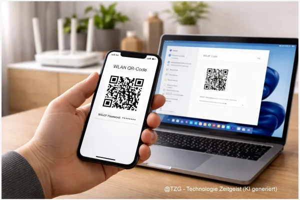 WLAN-Passwort anzeigen & teilen: iPhone, Android, Windows 11 und macOS
